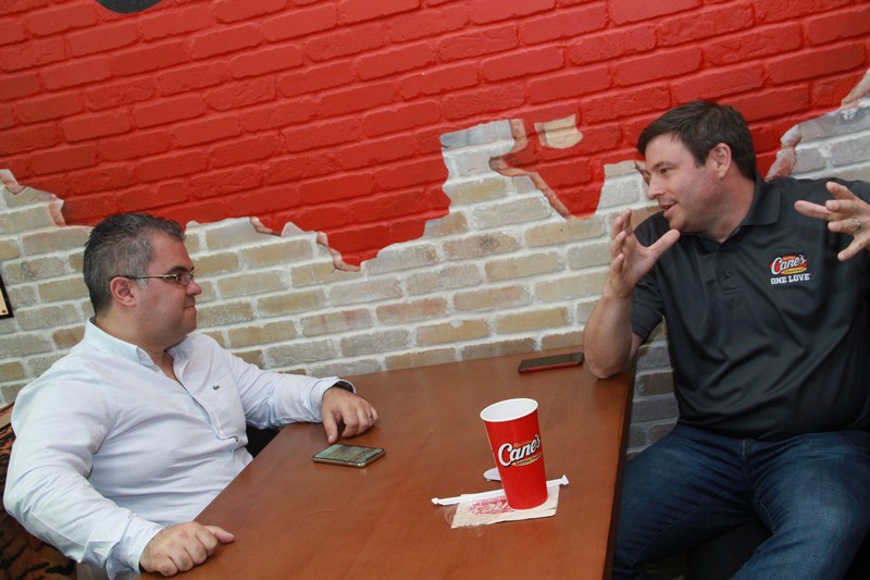 Todd Graves at Raising Cane's